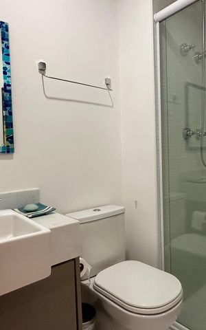 Apartamento para alugar com 62m², 1 quarto e 1 vaga