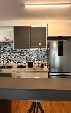 Apartamento para alugar com 62m², 1 quarto e 1 vaga