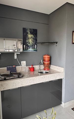 Apartamento para alugar com 62m², 1 quarto e 1 vaga