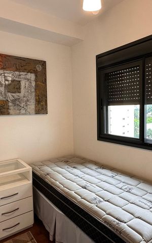 Apartamento para alugar com 62m², 1 quarto e 1 vaga