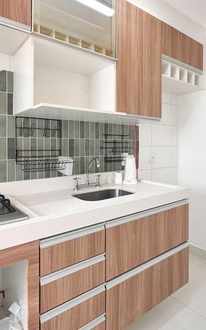 Apartamento à venda com 46m², 2 quartos e 1 vaga Apartamento à venda com 46m², 2 quartos e 1 vagaCozinha