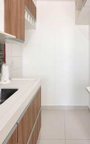 Apartamento à venda com 46m², 2 quartos e 1 vaga Apartamento à venda com 46m², 2 quartos e 1 vagaCozinha
