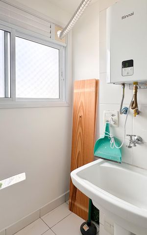Apartamento à venda com 46m², 2 quartos e 1 vaga Apartamento à venda com 46m², 2 quartos e 1 vagaÁrea de Serviço