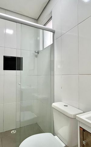 Apartamento para alugar com 50m², 2 quartos e sem vaga Apartamento para alugar com 50m², 2 quartos e sem vagaBanheiro