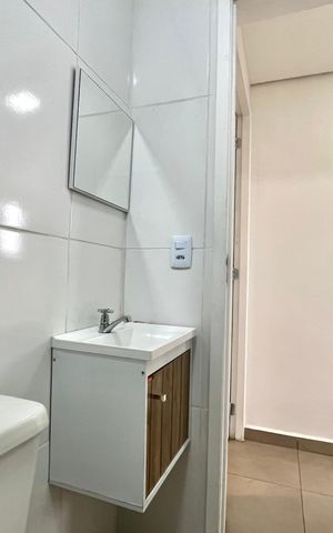 Apartamento para alugar com 50m², 2 quartos e sem vaga Apartamento para alugar com 50m², 2 quartos e sem vagaBanheiro