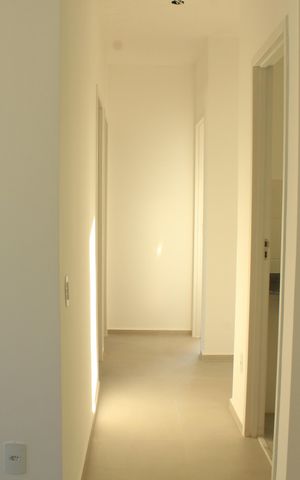 Apartamento para alugar com 67m², 3 quartos e 2 vagasCorredor para Quartos e Banheiro