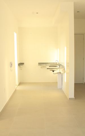 Apartamento para alugar com 67m², 3 quartos e 2 vagasCozinha e Corredor de Entrada e Saída