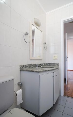 Apartamento à venda com 98m², 3 quartos e 2 vagasBanheiro Social