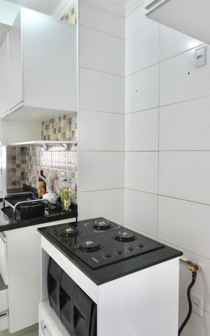 Apartamento à venda com 49m², 2 quartos e 1 vagaCozinha