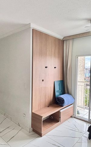 Apartamento à venda com 49m², 2 quartos e 1 vagaSala