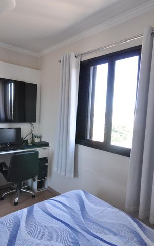 Apartamento à venda com 62m², 2 quartos e 2 vagasQuarto 1