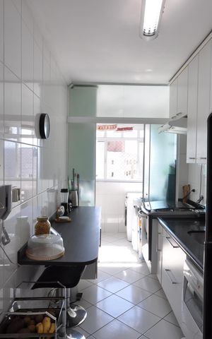 Apartamento à venda com 62m², 2 quartos e 2 vagasCozinha