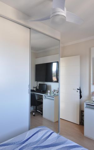 Apartamento à venda com 62m², 2 quartos e 2 vagasQuarto 1