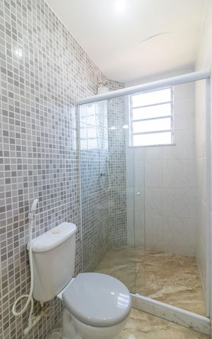 Apartamento para alugar com 68m², 2 quartos e 1 vaga Apartamento para alugar com 68m², 2 quartos e 1 vagaBanheiro Social