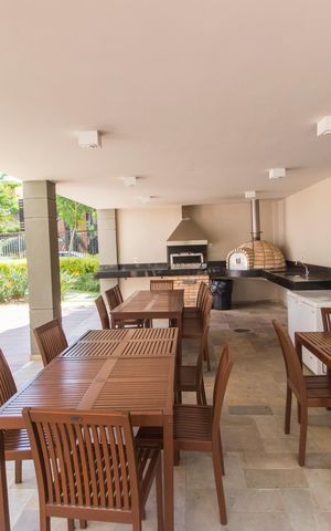 Apartamento à venda com 63m², 2 quartos e 1 vagaÁrea gourmet