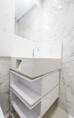 Apartamento à venda com 63m², 2 quartos e 1 vagaBanheiro 2