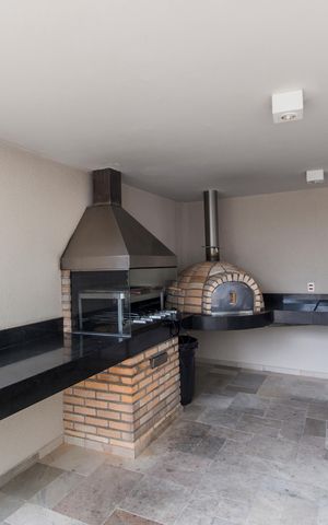 Apartamento à venda com 63m², 2 quartos e 1 vagaÁrea gourmet