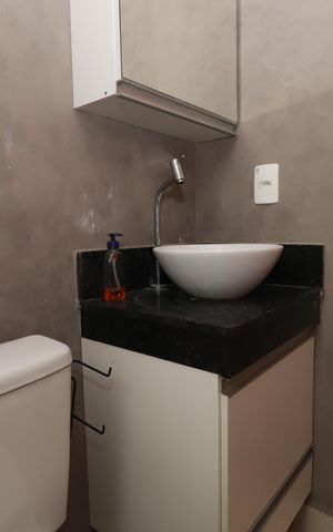 Studio para alugar com 26m², 1 quarto e sem vagaBanheiro