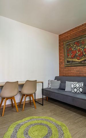Apartamento para alugar com 42m², 1 quarto e 1 vaga Apartamento para alugar com 42m², 1 quarto e 1 vagaSala/Cozinha