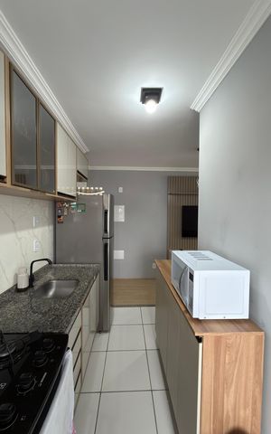 Apartamento à venda com 42m², 2 quartos e 1 vagaCozinha