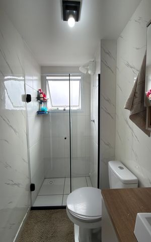 Apartamento à venda com 42m², 2 quartos e 1 vagaBanheiro Social