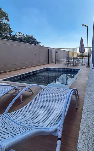 Apartamento à venda com 42m², 2 quartos e 1 vagaÁrea comum - Piscina