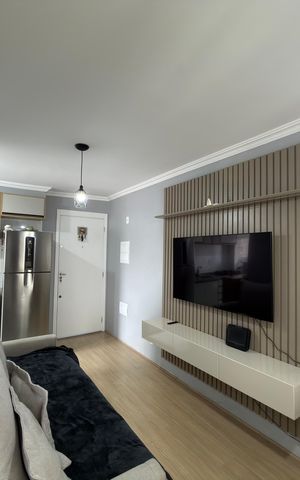 Apartamento à venda com 42m², 2 quartos e 1 vagaSala 
