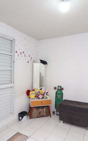 Apartamento à venda com 45m², 2 quartos e 1 vagaQuarto 2