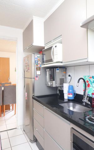 Apartamento à venda com 45m², 2 quartos e 1 vagaCozinha