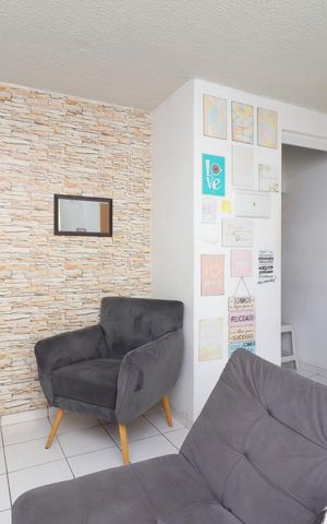 Apartamento à venda com 45m², 2 quartos e 1 vagaSala