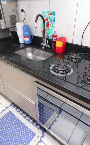 Apartamento à venda com 45m², 2 quartos e 1 vagaCozinha