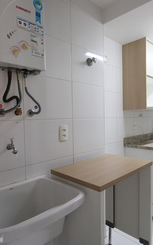 Apartamento à venda com 55m², 2 quartos e 1 vagaÁrea de serviço
