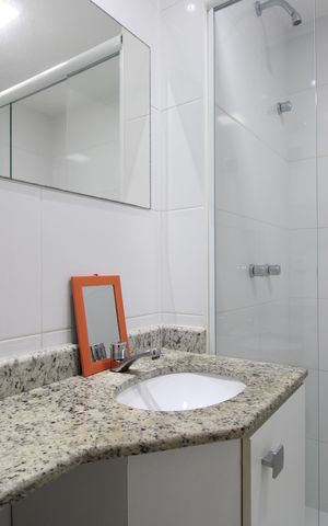 Apartamento à venda com 55m², 2 quartos e 1 vagaBanheiro social