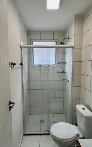 Apartamento para alugar com 45m², 2 quartos e sem vaga Apartamento para alugar com 45m², 2 quartos e sem vagaBanheiro