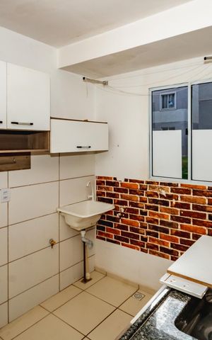 Apartamento à venda com 43m², 2 quartos e 1 vagaCozinha/Área de serviço