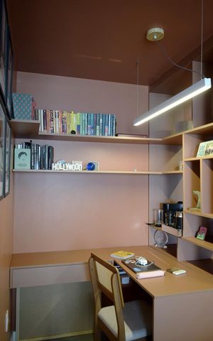 Apartamento à venda com 78m², 2 quartos e 1 vagaÁrea de trabalho - sala