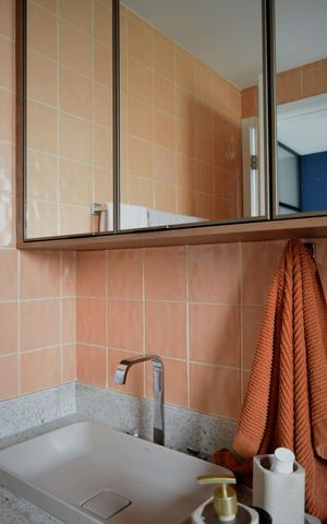 Apartamento à venda com 78m², 2 quartos e 1 vagaBanheiro da Suíte principal