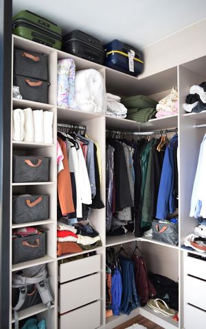 Apartamento à venda com 78m², 2 quartos e 1 vagaCloset da Suíte principal