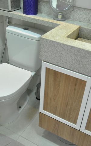 Apartamento à venda com 51m², 2 quartos e 1 vagaBanheiro da Suíte 