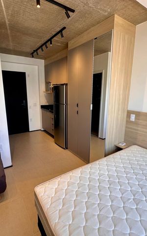 Studio para alugar com 27m², 1 quarto e sem vaga Studio para alugar com 27m², 1 quarto e sem vagaStudio