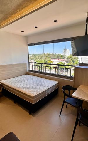 Studio para alugar com 27m², 1 quarto e sem vaga Studio para alugar com 27m², 1 quarto e sem vagaStudio