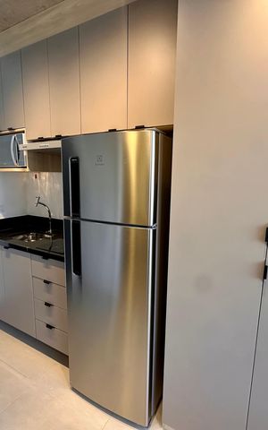 Studio para alugar com 27m², 1 quarto e sem vaga Studio para alugar com 27m², 1 quarto e sem vagaCozinha