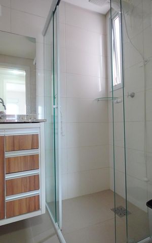 Apartamento para alugar com 76m², 2 quartos e 1 vagaBanheiro social 
