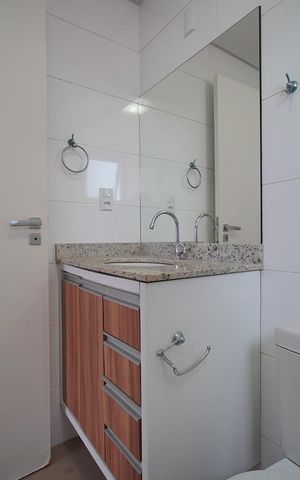 Apartamento para alugar com 76m², 2 quartos e 1 vagaBanheiro da Suíte 
