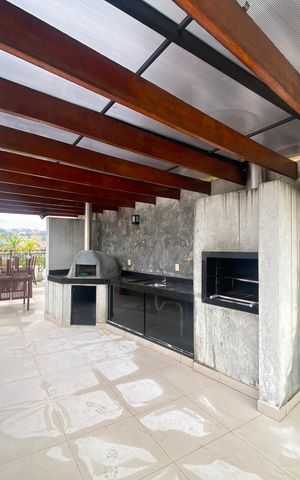 Apartamento para alugar com 42m², 1 quarto e 1 vaga Apartamento para alugar com 42m², 1 quarto e 1 vagaÁrea comum - Churrasqueira