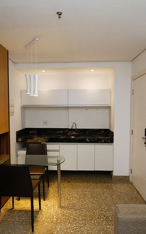 Studio para alugar com 29m², 1 quarto e 1 vagaKitnet