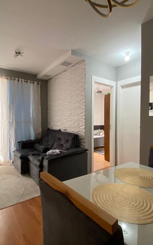 Apartamento à venda com 50m², 2 quartos e 1 vaga