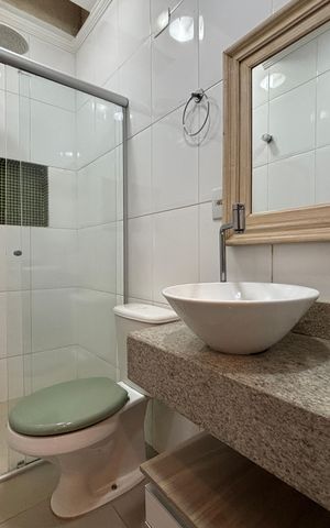 Casa para alugar com 120m², 3 quartos e 2 vagas Casa para alugar com 120m², 3 quartos e 2 vagasBanheiro