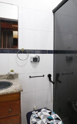 Casa de condomínio para alugar com 192m², 3 quartos e 1 vagaBanheiro da Suíte 1