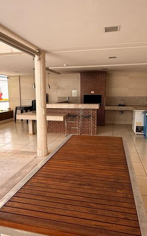 Apartamento à venda com 64m², 2 quartos e 1 vagaÁrea gourmet